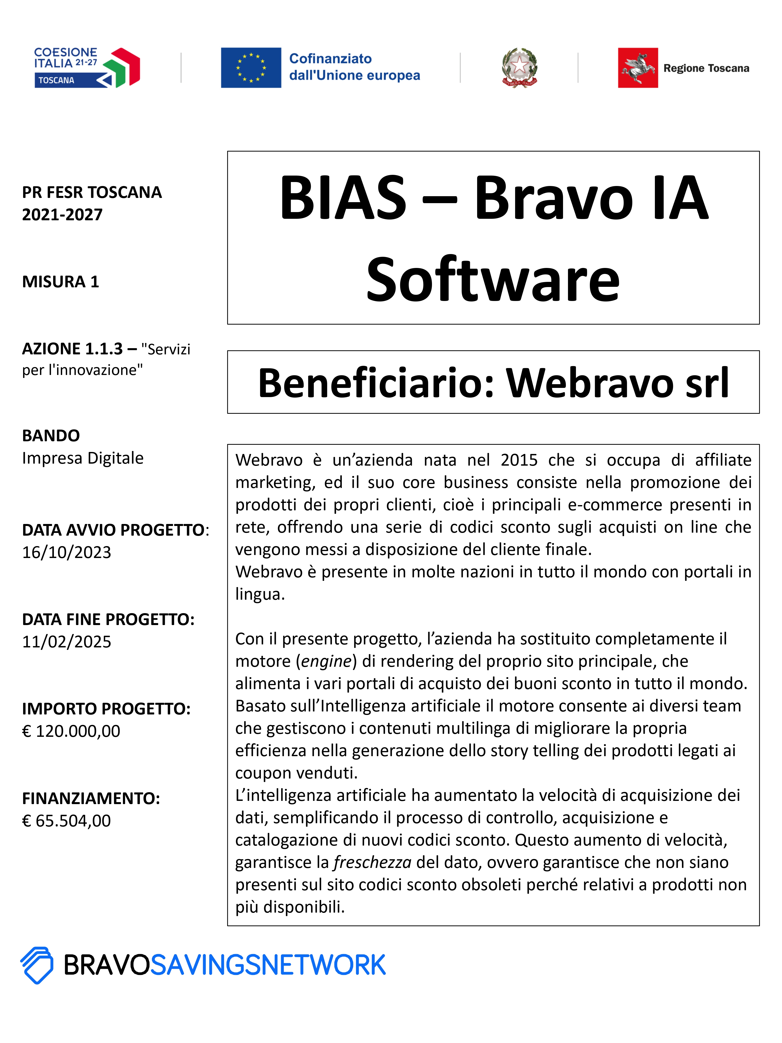 Poster BIAS – Bravo IA Software