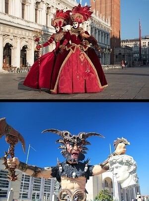 Carnevale Venezia e Viareggio: i più famosi carnevali d'Italia