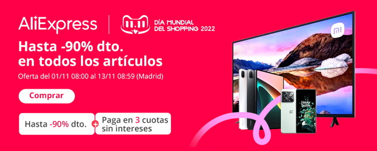 Festival 11.11 de 2022 en AliExpress