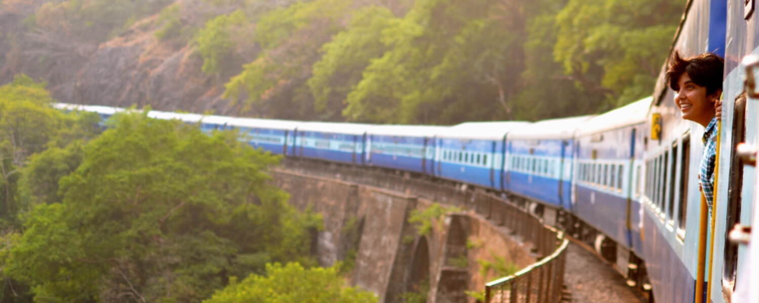 treno in movimento 
