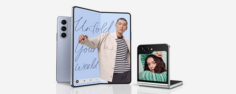 Pre-order the new Galaxy Z Flip5 and Z Fold5 and enjoy up to $1,000 instant trade-in credit.