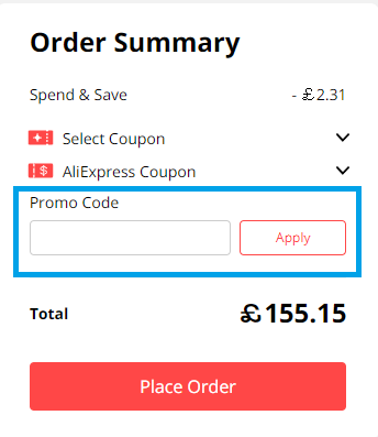 AliExpress Promo Code & Coupon November 2023, 11.11 Sale, Black