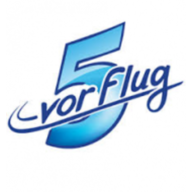 5 vor Flug