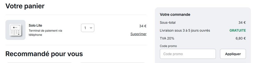 code promo sumup