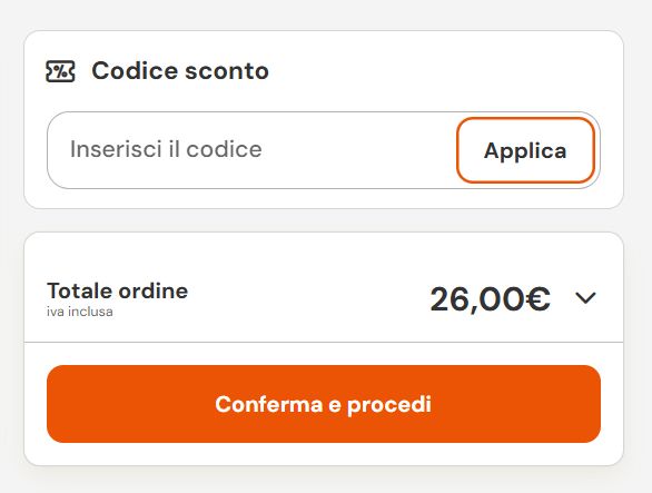 come inserire un codice sconto conad
