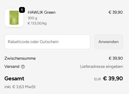 hawlik rabattcode