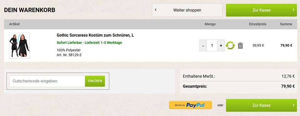 horror shop gutschein