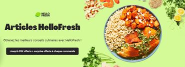Plats équilibrés HelloFresh