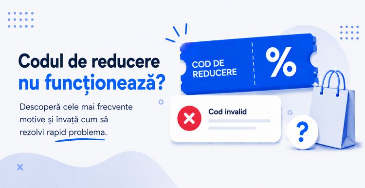 Imagine ilustrativă cu titlu pe tema: Cauzele pentru care cupoanele nu funcționează