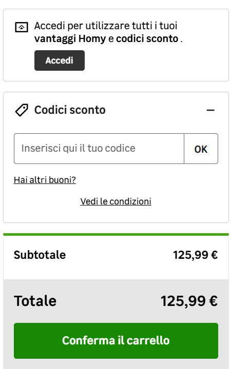 come inserire un codice sconto leroy merlin