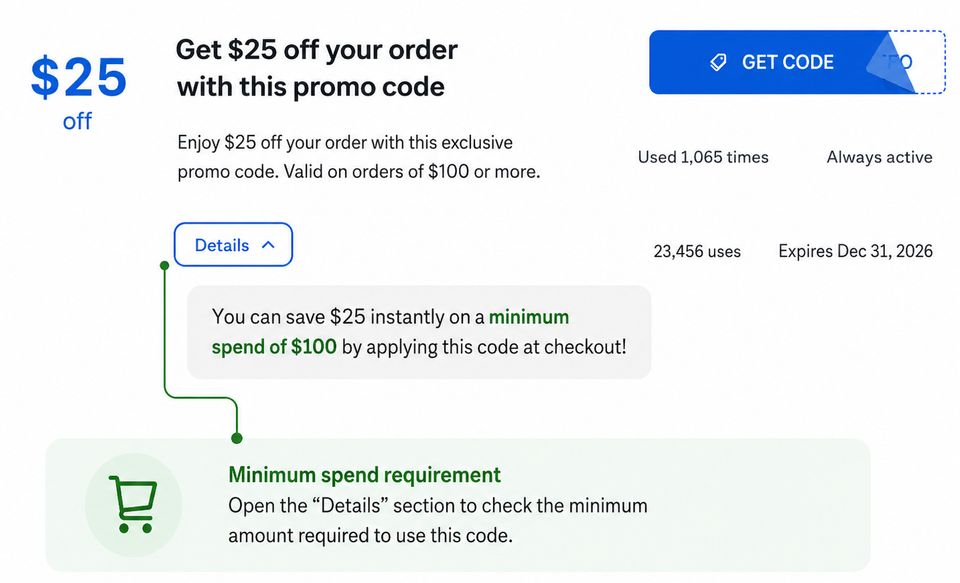 minimumspendrequirement