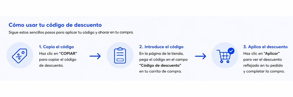 Como usar el codigo descuento