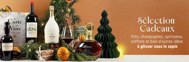 Vins et idées cadeaux pour Noel